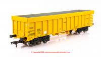 4F-045-019 Dapol IOA Ballast Open Wagon number 3170 5992 050-2 in Network Rail yellow livery